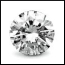 Diamant Brillant rond de 0,65 carat de couleur G et de puret� IF + certificat GIA