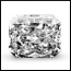 Diamant Radiant de 2,03 carat de couleur E et de puret� VS2 + certificat GIA