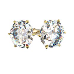 Boucles d'oreilles diamant 6 griffes
