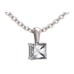 Pendentif diamant griffes b&eacute;li&egrave;re
