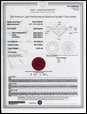 Certificat AGS Platinum Diamond Quality� Document : cliquez pour agrandir