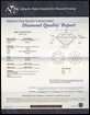 Certificat AGS Diamond Quality� Report : cliquez pour agrandir