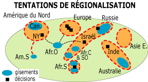 Les recompositions régionales Les recompositions régionales