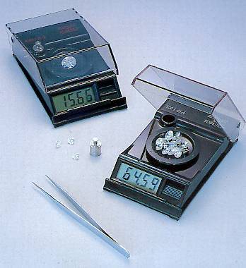 Balance à carat portable pour diamant