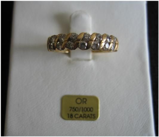 Bague diamants