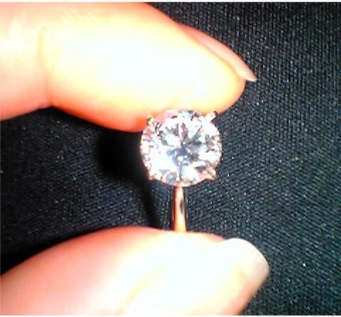 Solitaire diamant de 1,32 carat