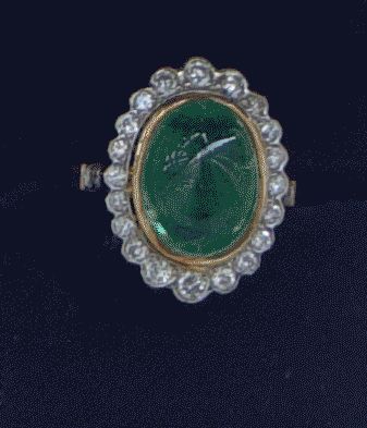 Bague émeraude de 8,90 carats