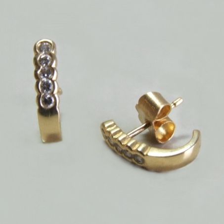 Boucles d'oreille diamants