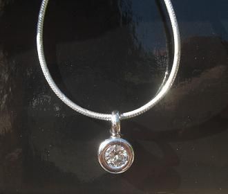 Pendentif diamant