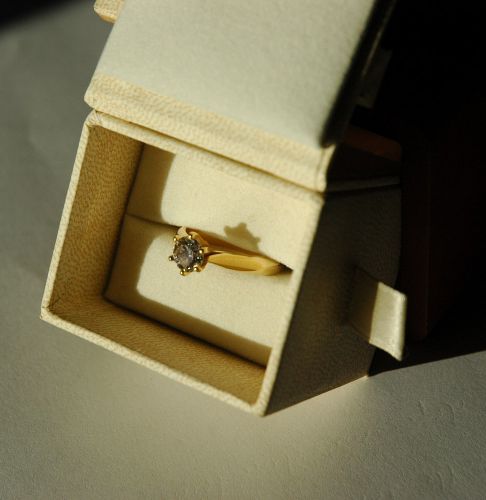 Solitaire diamant 0,80 carat G VS