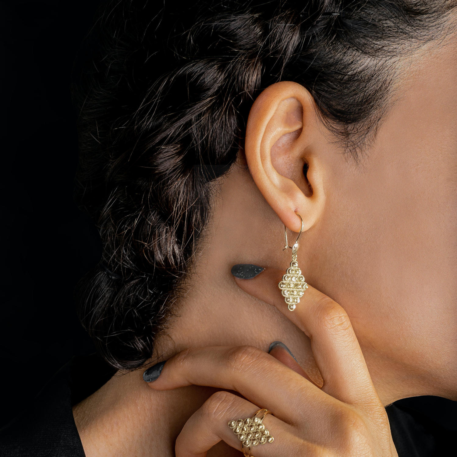 Dormeuses d’oreilles