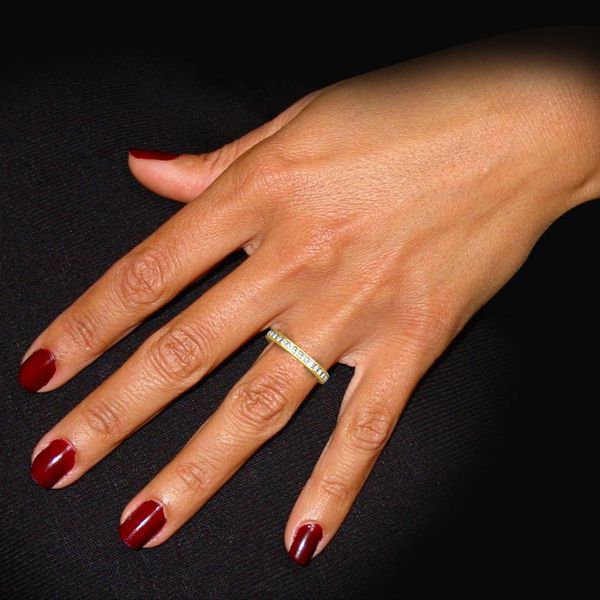 Alliance diamant (0,84 carat) réf. 2130