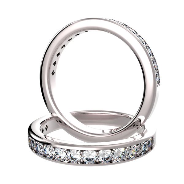 Demi alliance diamant (0,42 carat) réf. 4036