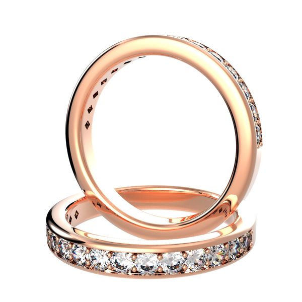 Demi alliance diamant (0,42 carat) réf. 4035