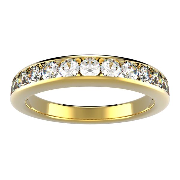 Demi alliance diamant (0,80 carat) réf. 2854