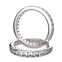 Alliance sertie diamant, num 2129