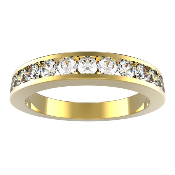 Demi alliance diamant (0,42 carat) réf. 4482