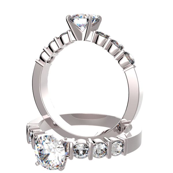 Bague pavage diamant, réf. 4949