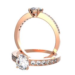 Bague pavage sertie diamant, num 4899