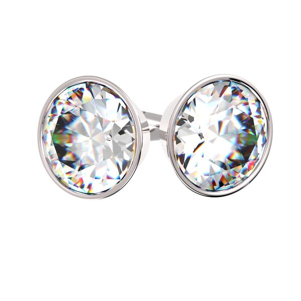 Boucles d'oreilles diamant, réf. 5111