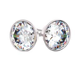 Boucles d'oreilles sertie diamant, num 5111