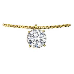 Pendentif sertie diamant, num 5144