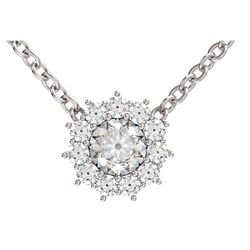 Pendentif sertie diamant, num 5186