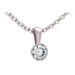 Pendentif sertie diamant, num 5159