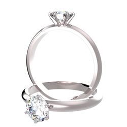 Solitaire sertie diamant, num 4712