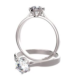 Solitaire sertie diamant, num 4837