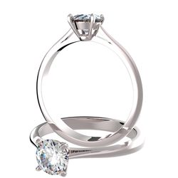 Solitaire sertie diamant, num 4777