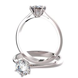 Solitaire sertie diamant, num 4781