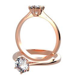Solitaire sertie diamant, num 4783