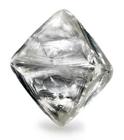 Diamant brut octaédrique