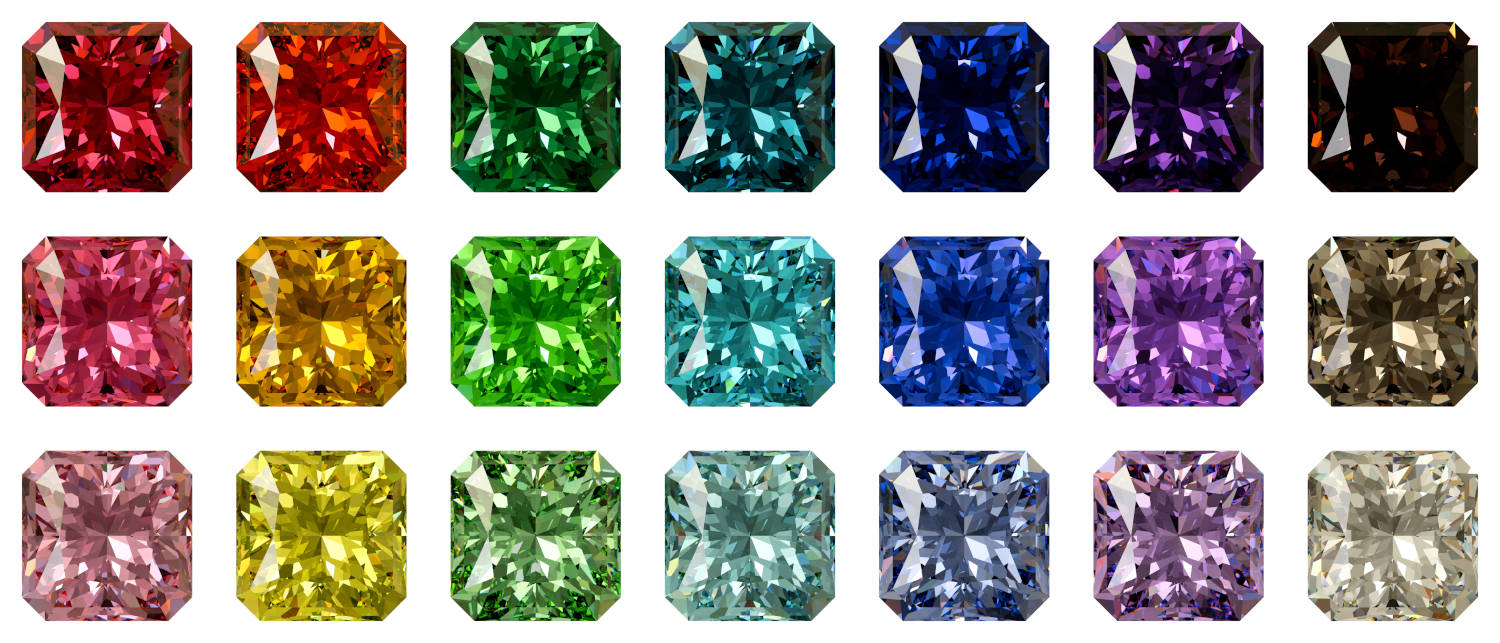 Diamants de couleur